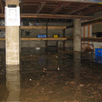 Picture of a flooded basement
