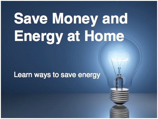 Save Money and Energy at Home